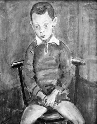 Portrait of the Boy Yael Chakli